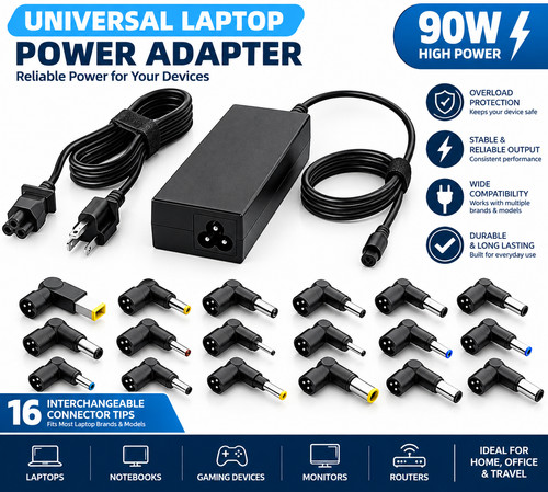 Universal adapter power - ac,
